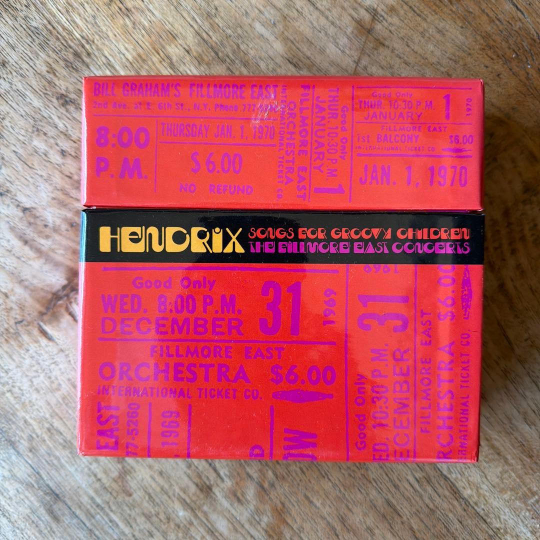 洋楽 JIMI HENDRIX Fillmore East Concert5CDBOX Hendrix, Jimi - Jimi Hendrix: Live at the Fillmore East - Amazon