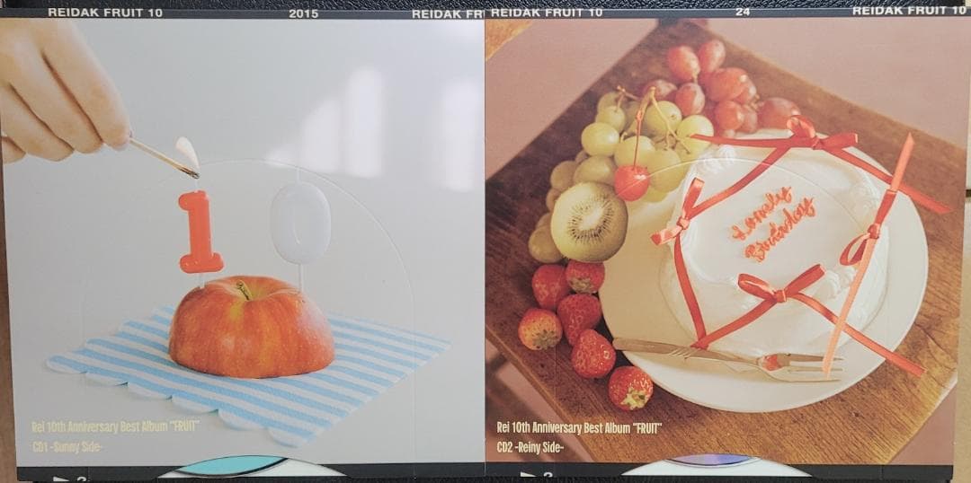 Rei『FRUIT』10周年記念BEST限定盤 サイン入りCD2＋DVD2 美品