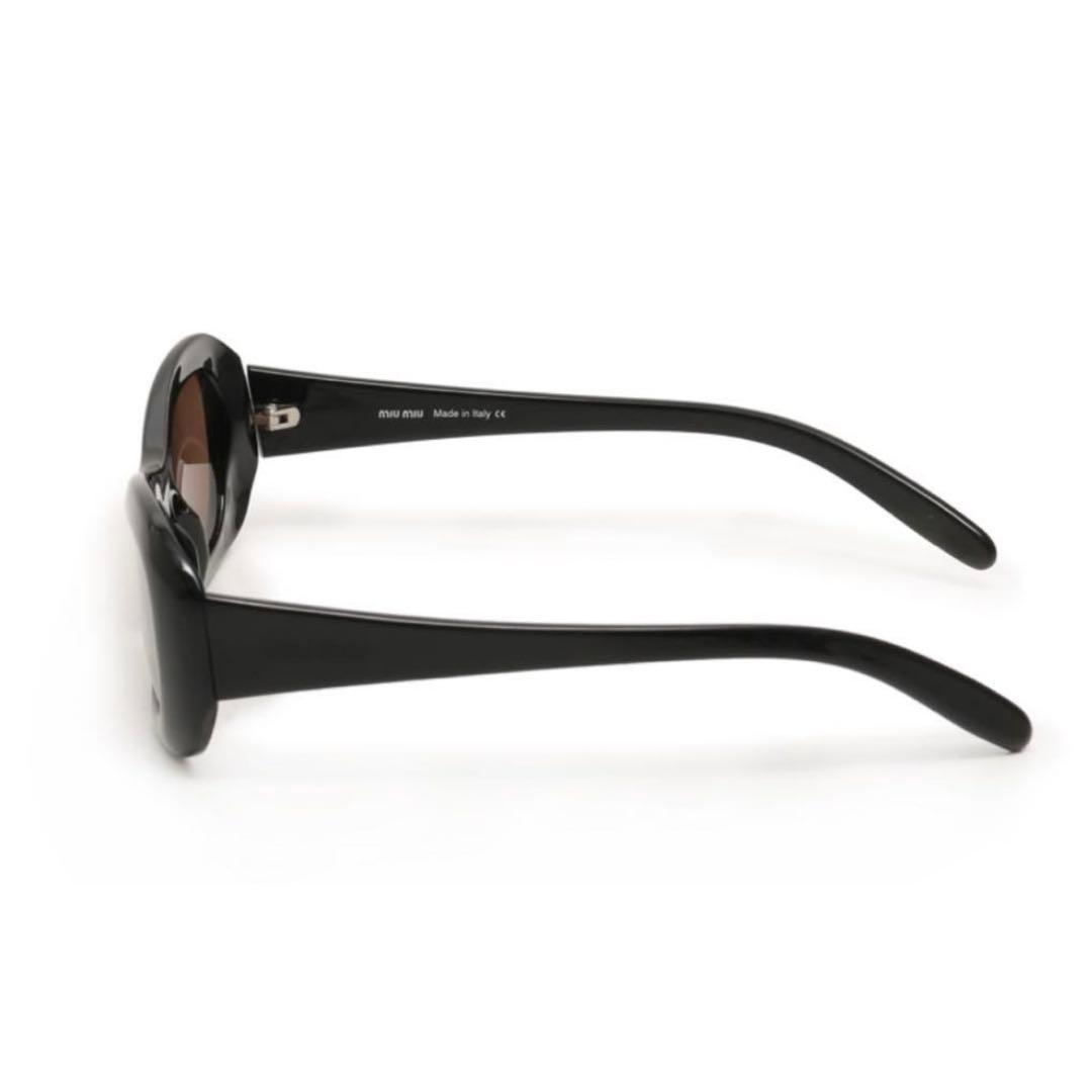 miumiu ミュウミュウ サングラス ブラック ブラウン スクエア - メルカリ