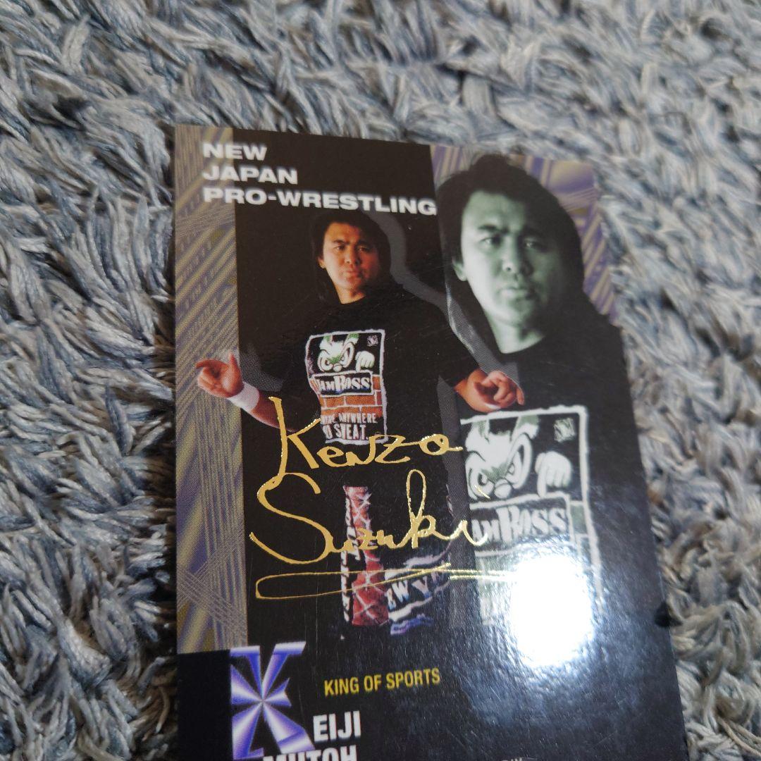 武藤敬司 金箔サイン入エラーカード（KENSO）プロレスカード - メルカリ