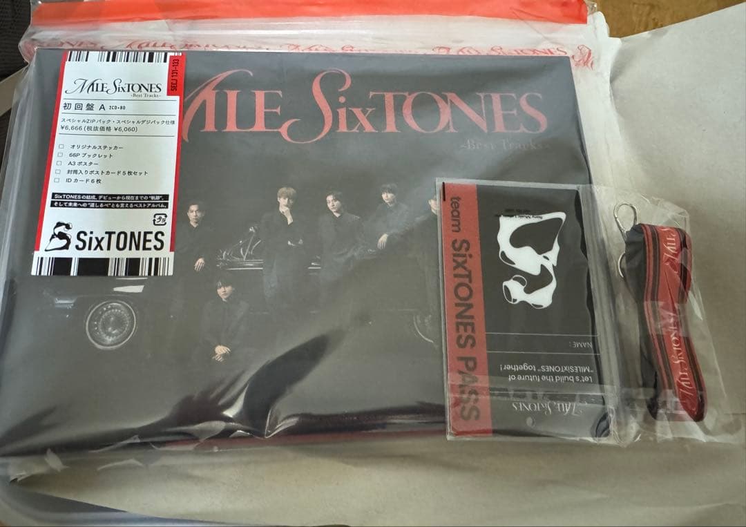 SixTONES MILESixTONES 通常盤 初回盤 3形態 全特典付き 3形態同時購入Blu-rayセット》MILESixTONES -Best Tracks-【初回盤A+