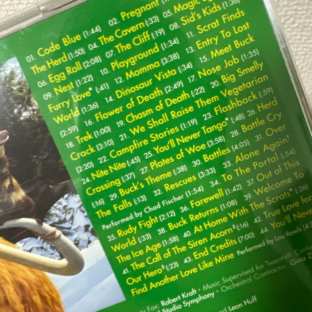 希少・廃盤】 アイスエイジ3 ティラノのおとしもの オリジナルサウンド