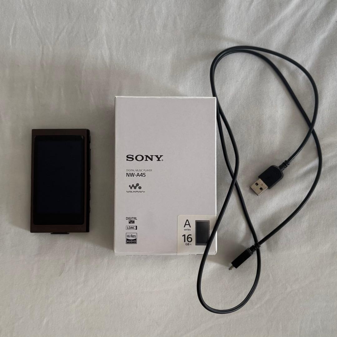 動作確認済】SONY ウォークマン NW-A45 16GB SDカード内蔵 【動作確認