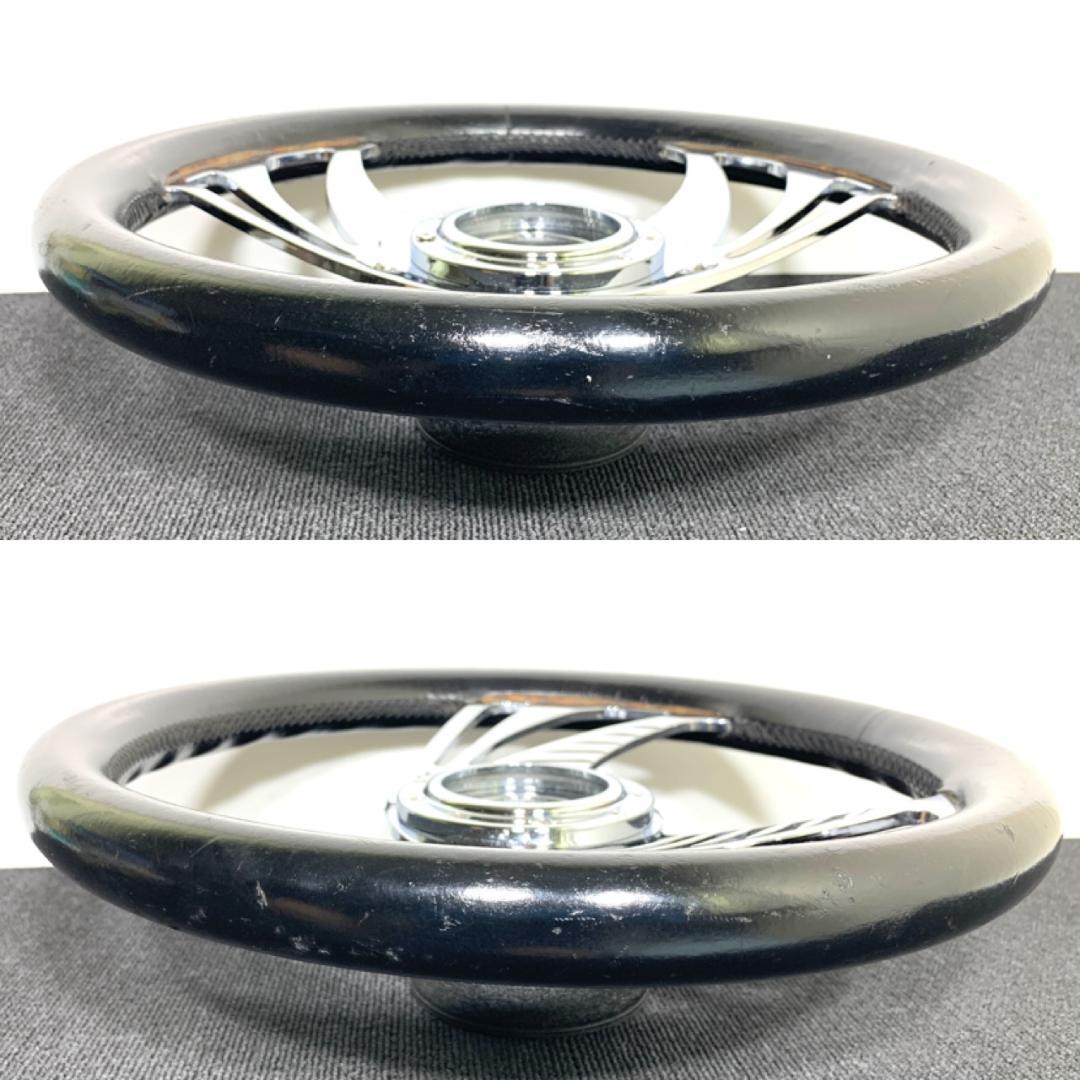 ダンシングスター ビレットステアリング 36パイ レザー 希少 レア 当時