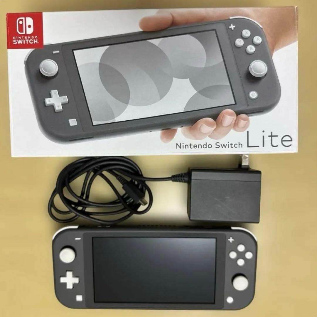 任天堂 Nintendo Switch Lite グレー 【本体、充電器、箱】 Amazon.com: Nintendo Switch Lite - Gray : Electronics