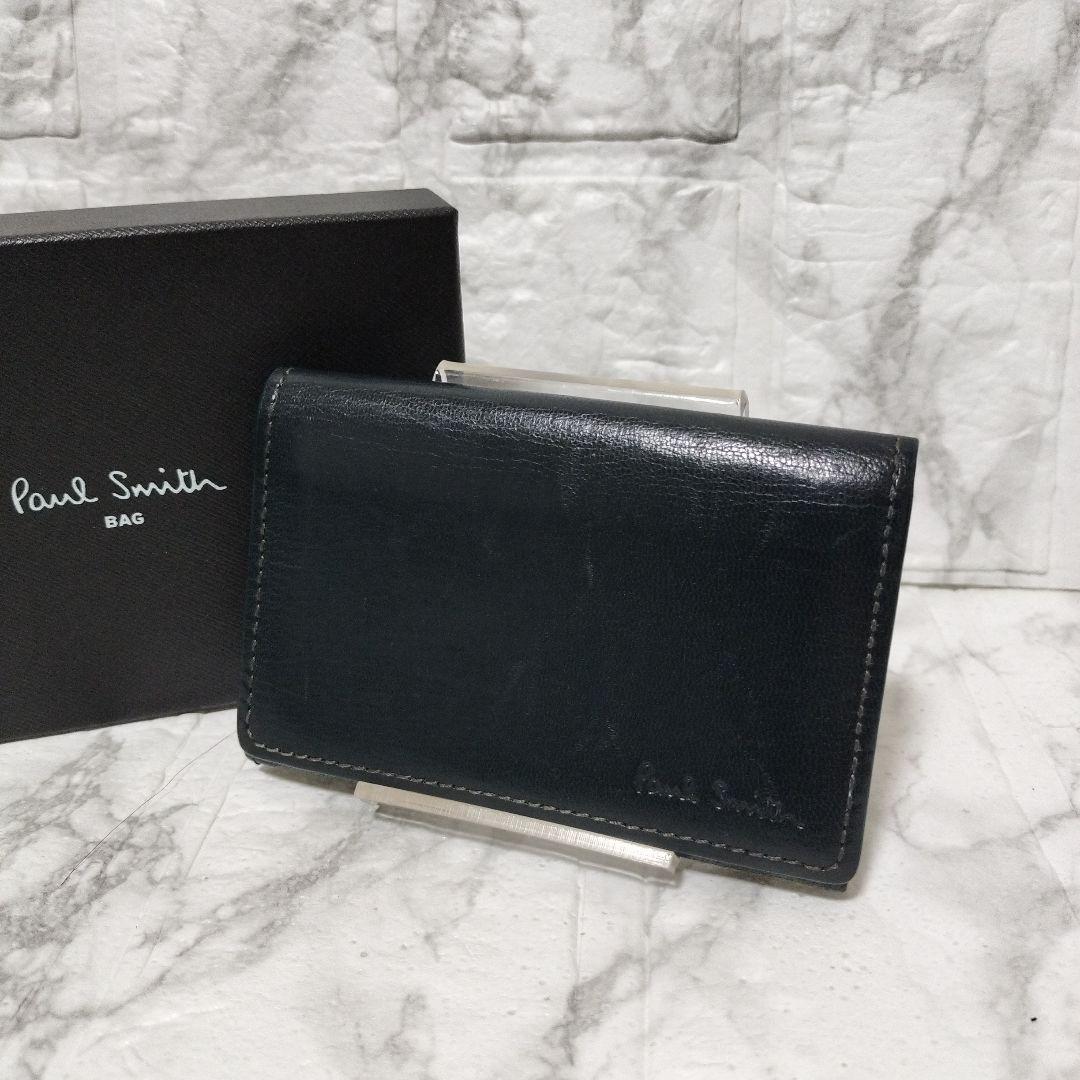 Paul Smith ポール スミスブラック 名刺入れ - メルカリ