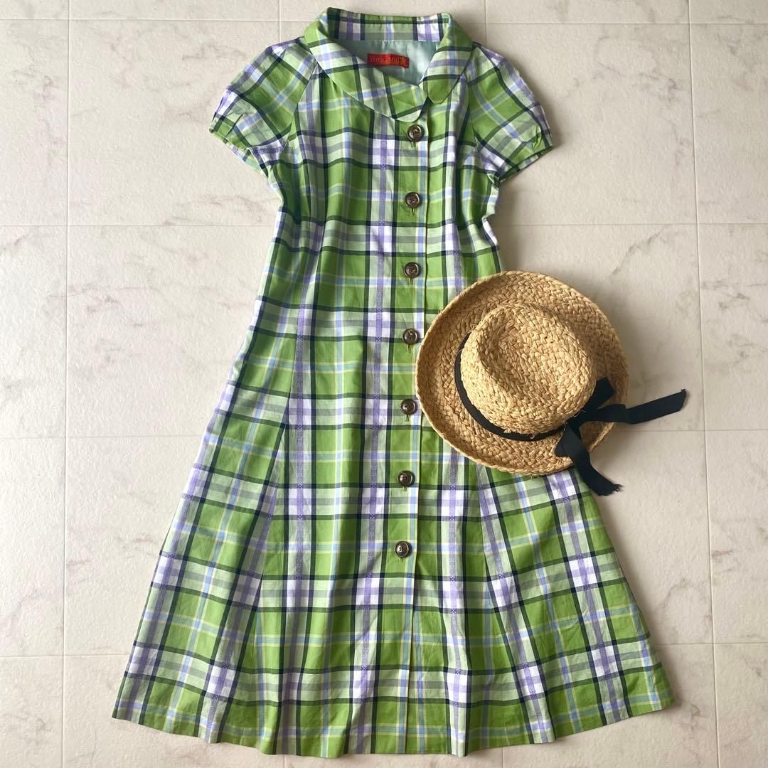 ☆美品.のだめカンタービレ☆ヨークランド チェック柄ワンピース