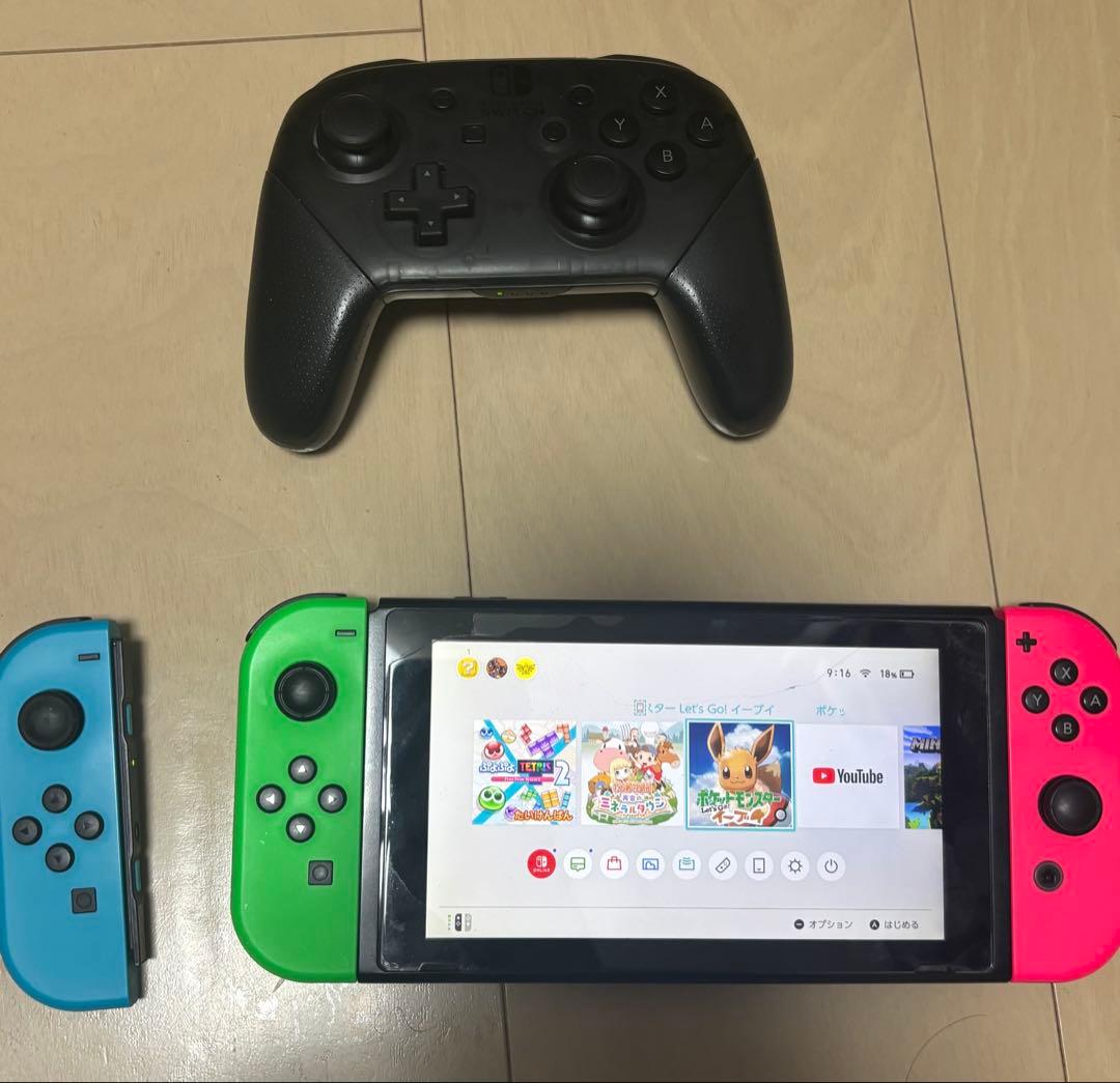 Nintendo Switch プロコン Joy-Con ジャンク品 - メルカリ