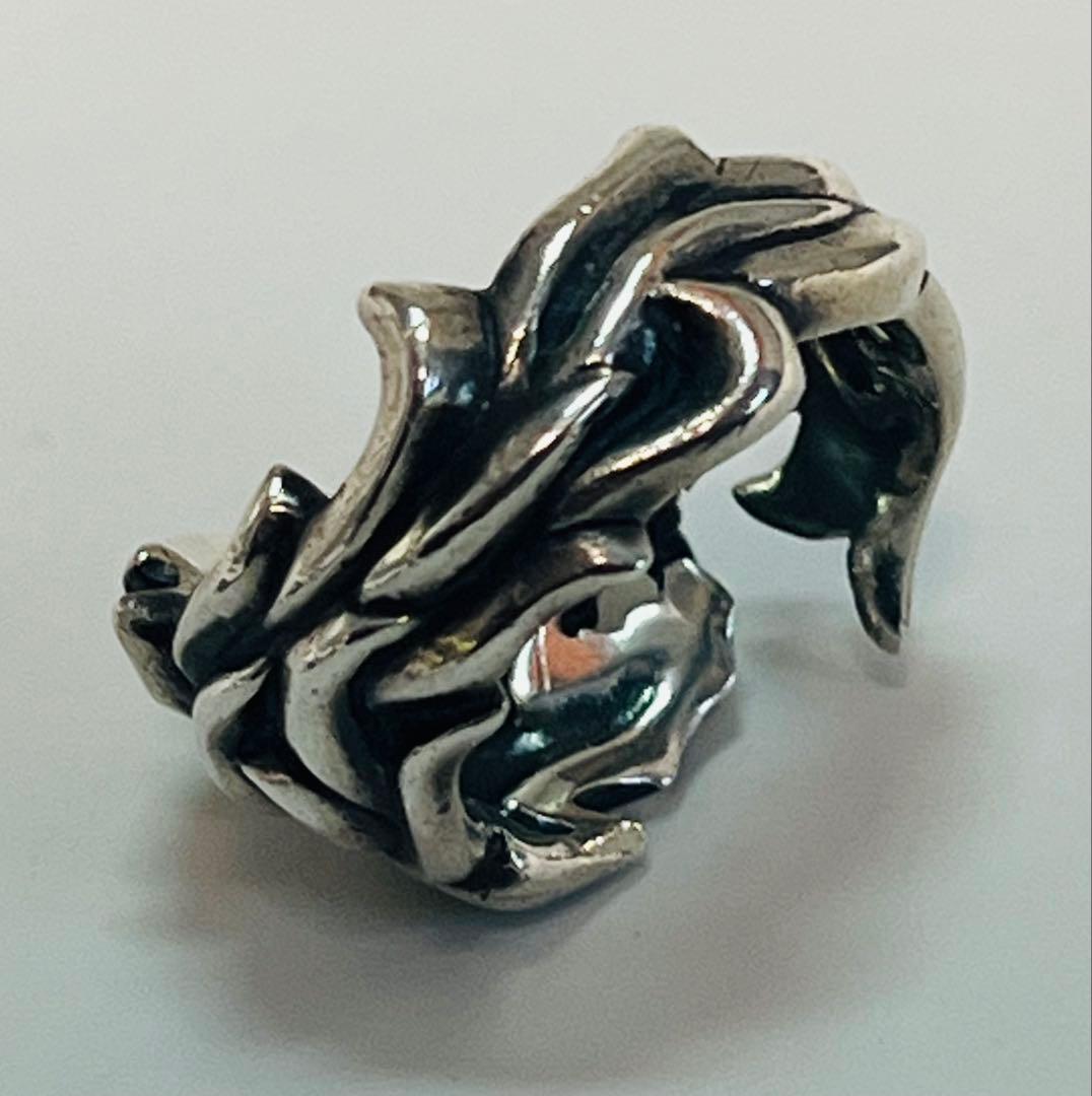 レア bizarre ビザール スカルライオンリング - メルカリ