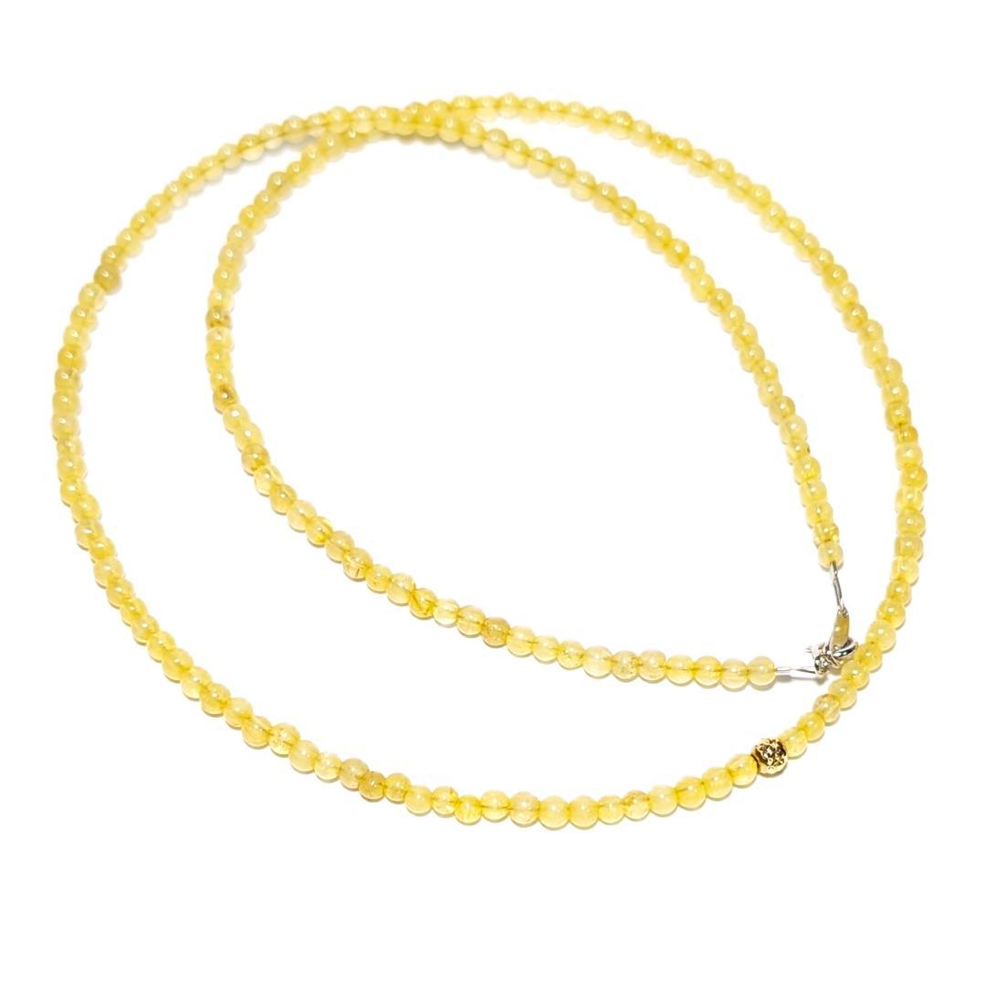 《煌めきの宿命》K18ゴールド×ゴールドルチルネックレス 贈り物 プレゼント