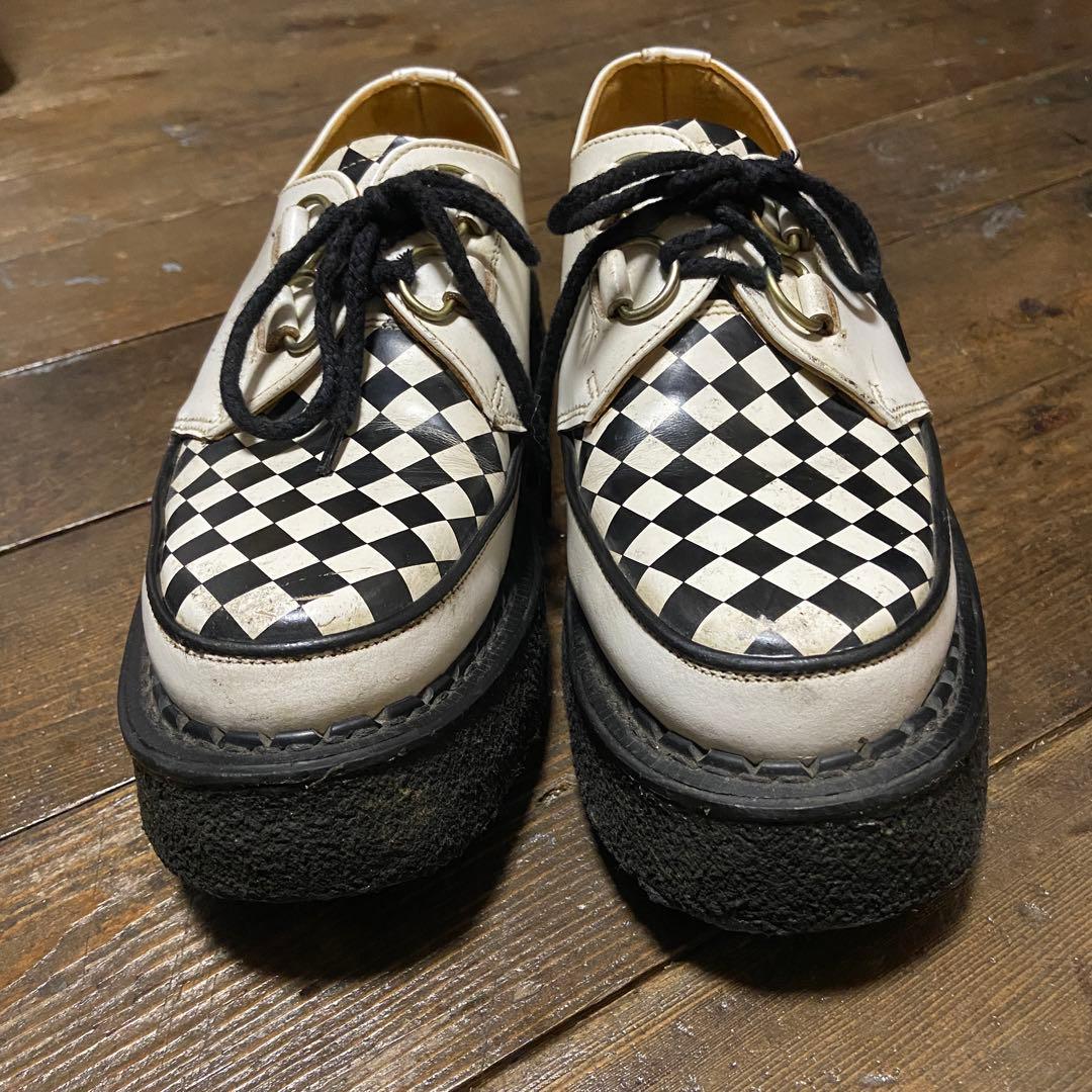 ジョージコックス GEORGE COX 7 26ラバーソールチェッカーフラッグ