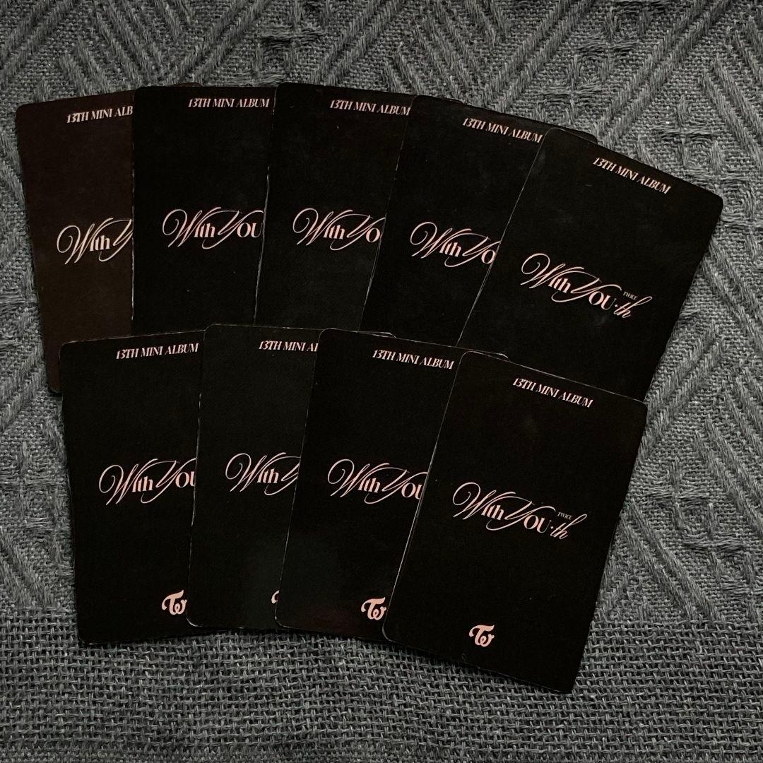 twice インガ with you-th サノク セット9枚 - メルカリ