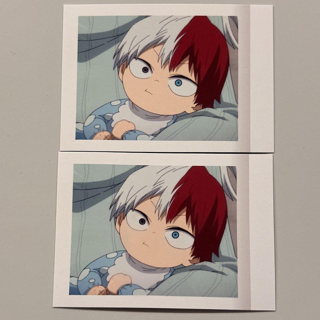 僕のヒーローアカデミア ヒロアカ ぱしゃこれ 轟焦凍 幼少期 2枚セット