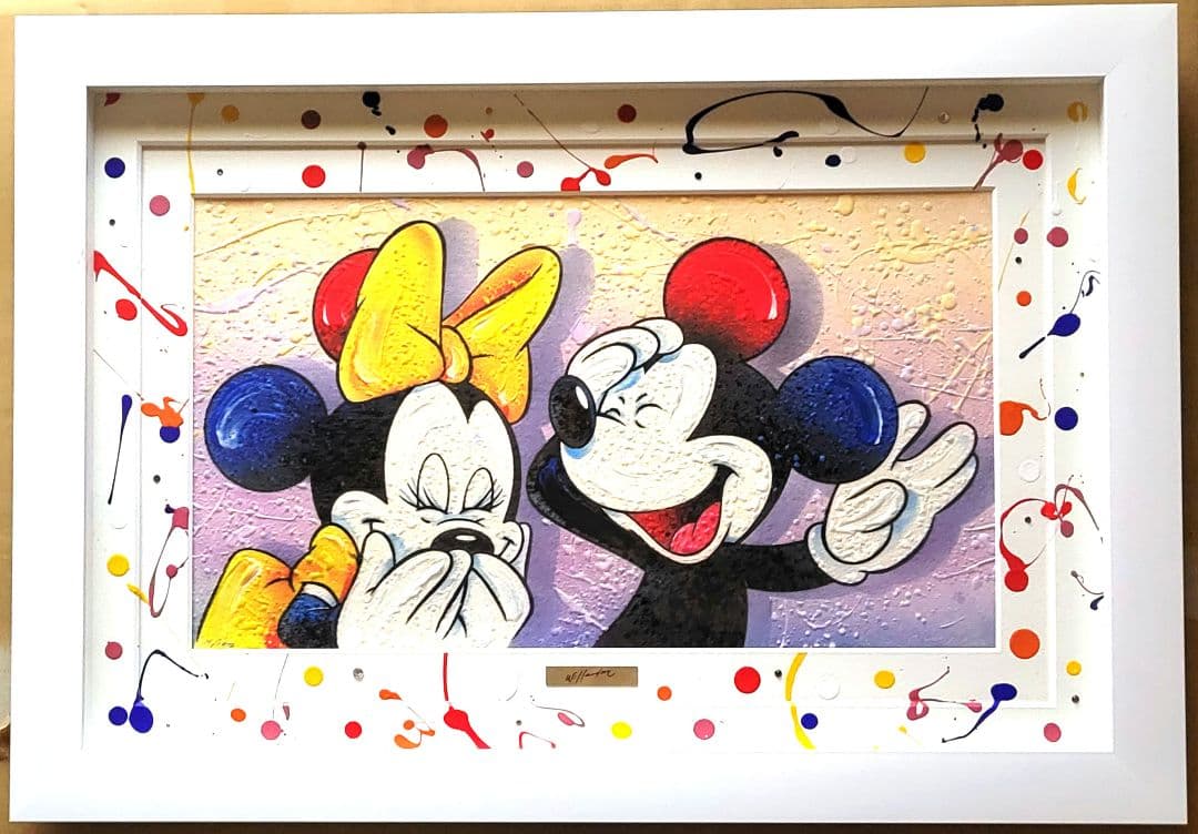 ウィラードソン マウスビーハビン　100枚限定 版画 アールビバン保証書付き ウィラードソン マウスビーハビン 100枚限定 版画 アールビバン保証書