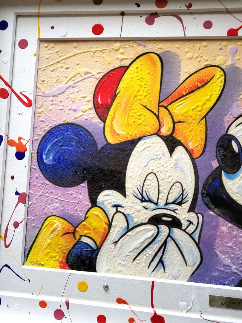 ウィラードソン マウスビーハビン 100枚限定 版画 アールビバン保証書