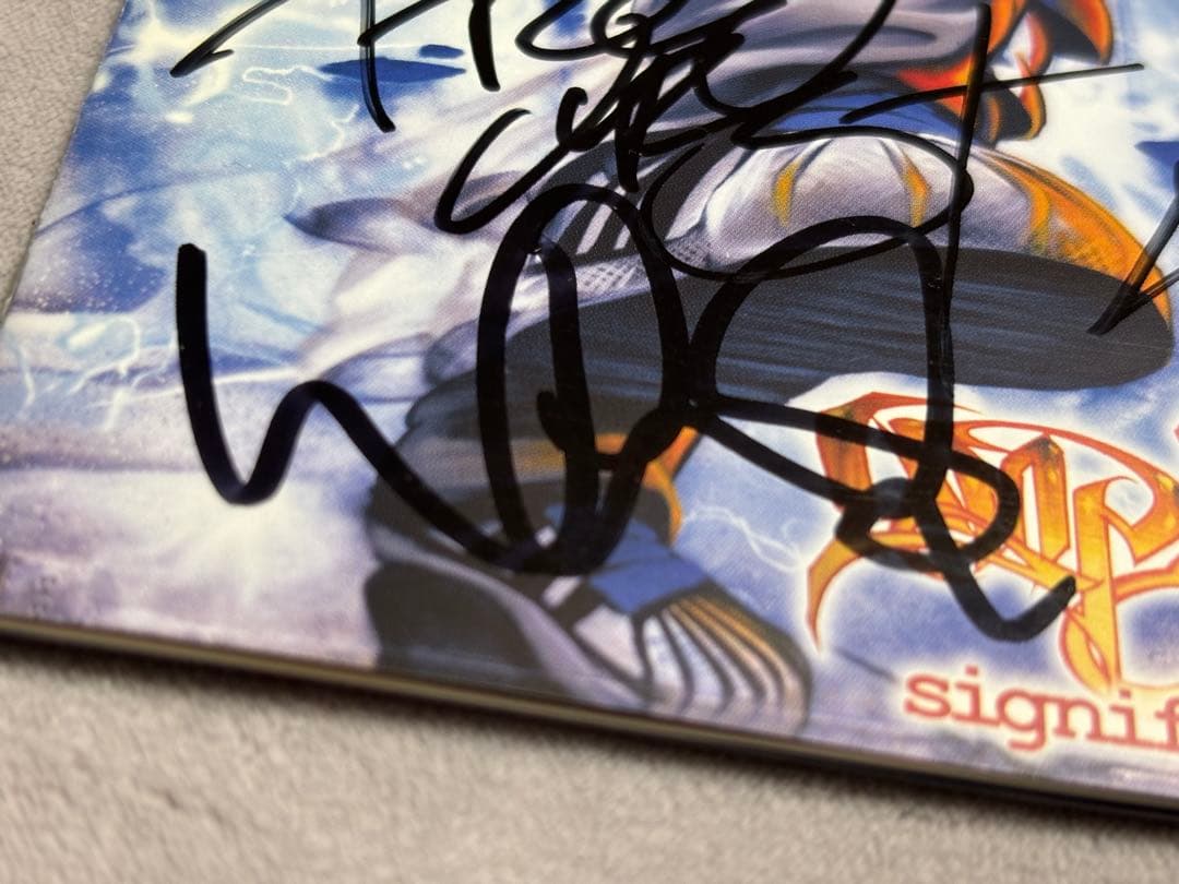 レア リンプ・ビズキットサインCD Limp Bizkit