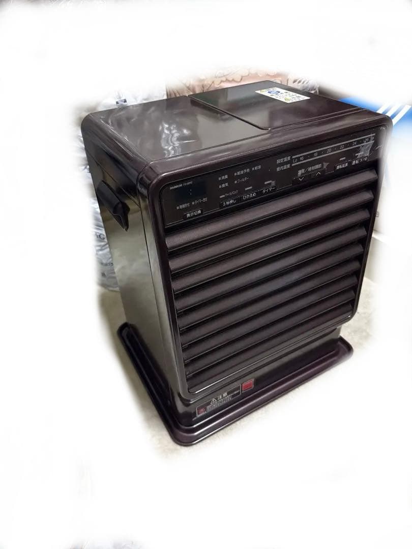 ☆お年玉限定値下げ☆石油ファンヒーター ダークブラウン