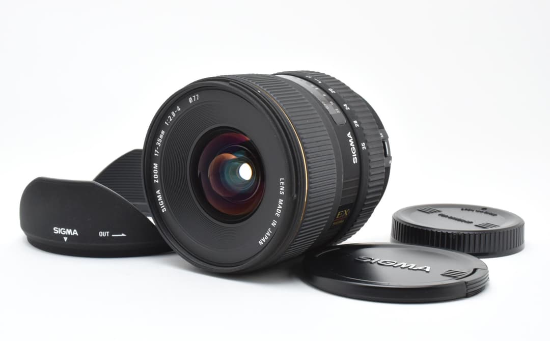 レンズ(ズーム) Sigma 17-35mm F2.8-4 EX DG HSM Canon