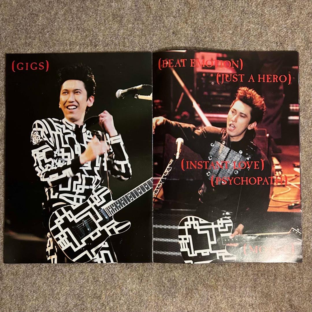 絶版本】BOOWY ボウイ ポスターブック 氷室 布袋 LAST GIGS - メルカリ