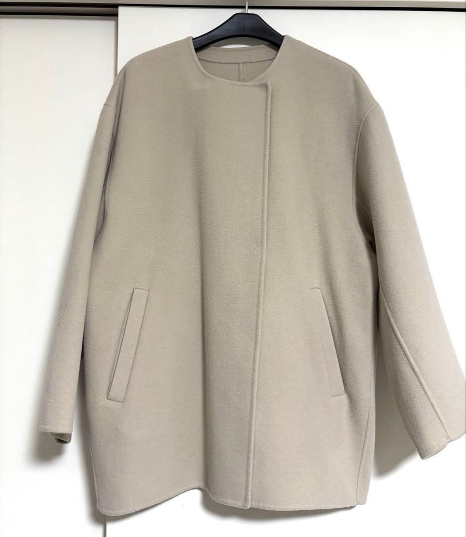 SLOBE IENA HAMILTON ダブルフェイスウールショートコート - メルカリ