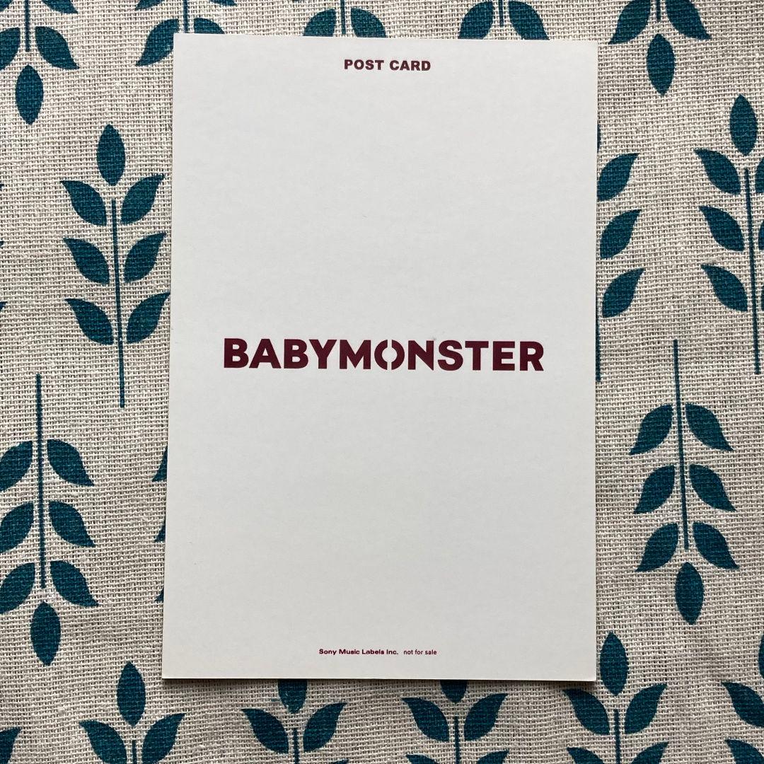 アヒョン BABYMONSTER ベビモン B賞 5/12 ポストカード - メルカリ