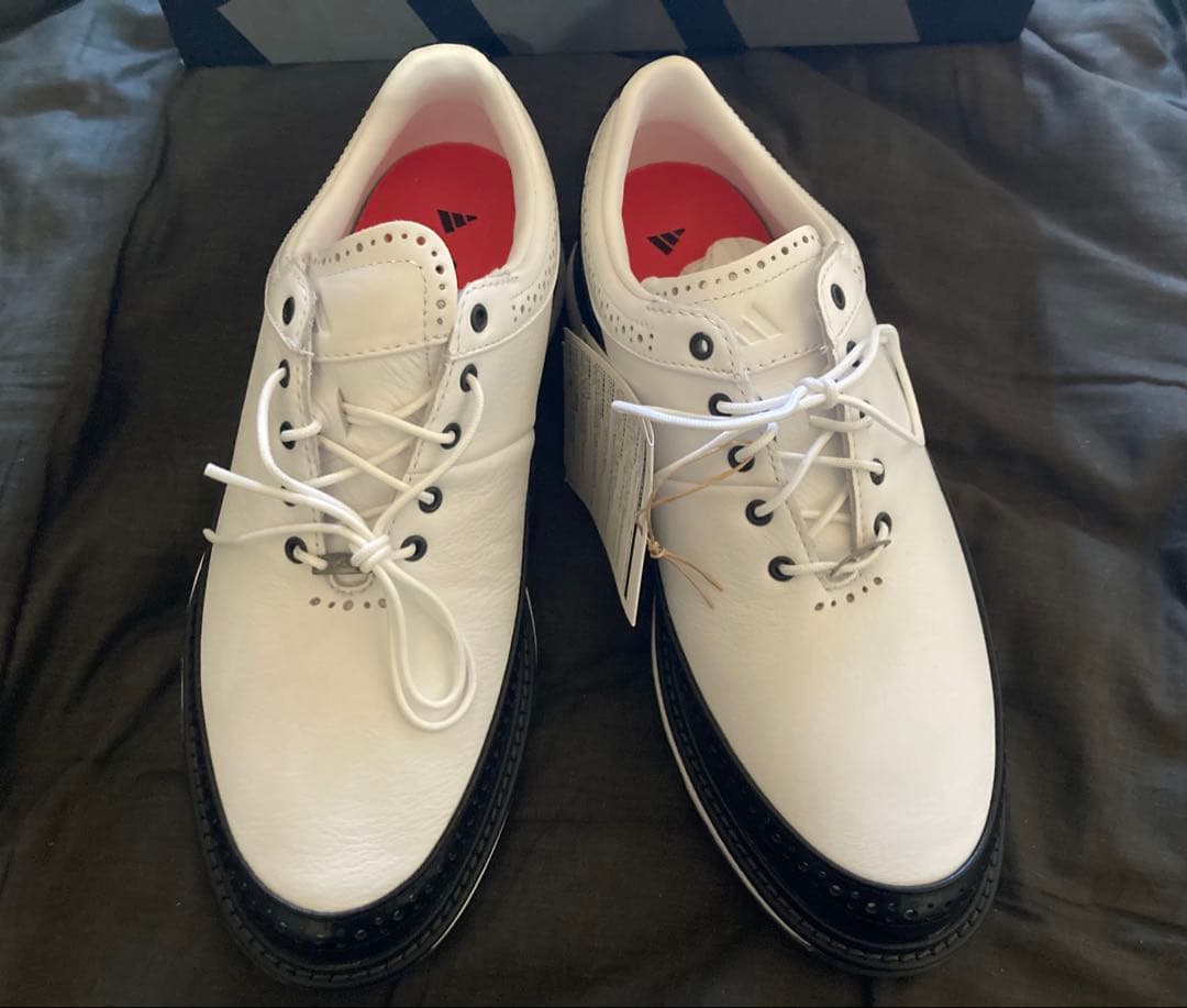 新品アディダスadidasゴルフシューズ MC80 スパイクレス 25.0cm