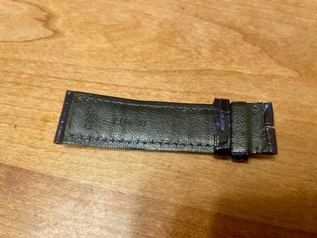 IWC 純正レザーベルト ネイビーの通販はau PAY マーケット - 輸入雑貨