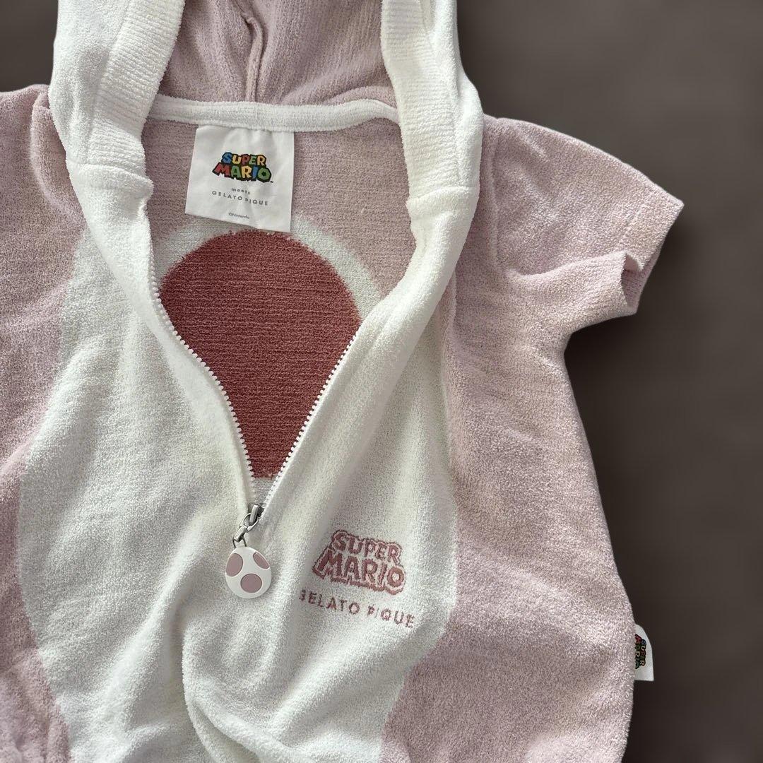 ジェラートピケ、ヨッシーコラボ ロンパース - メルカリ