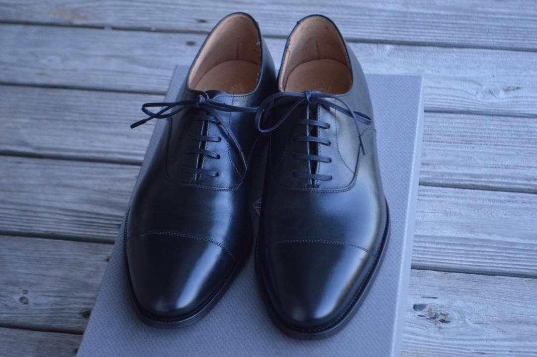 美品　CROCKETT＆JONES　CONNAUGHT　6.5E　ブラック