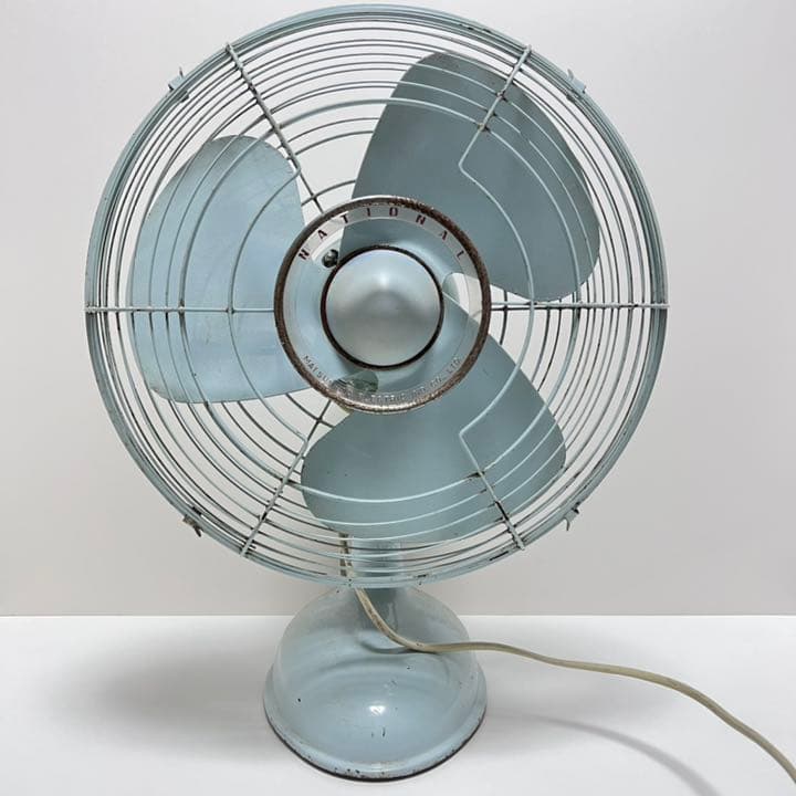 当時物 昭和レトロ 扇風機 鉄扇風機 National ナショナル アンティーク