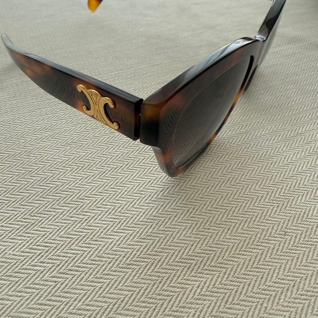 ほぼ未使用☆CELINE☆ブラウンサングラス ケース付き