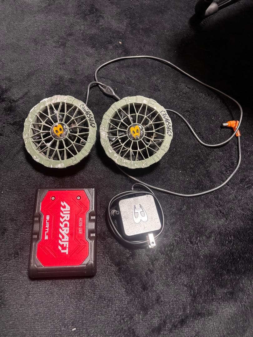 BURTLE セット 24V BURTLE（バートル） (2026年30V在庫有・即納) バッテリーセット