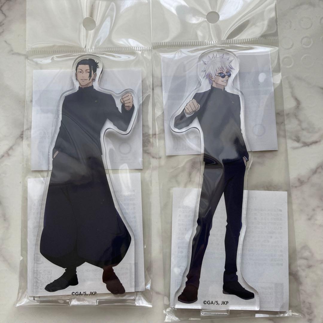 呪術廻戦 五条悟 夏油傑 アクリルスタンド アクスタ JF2024 限定
