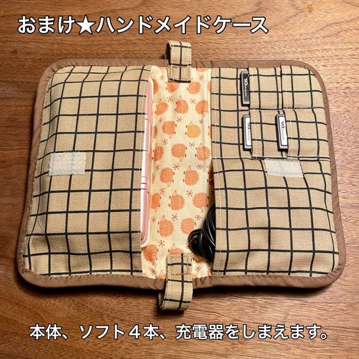 NintendoDS初代モデル キャンディピンク☆充電器・ソフト3本☆おまけ付き