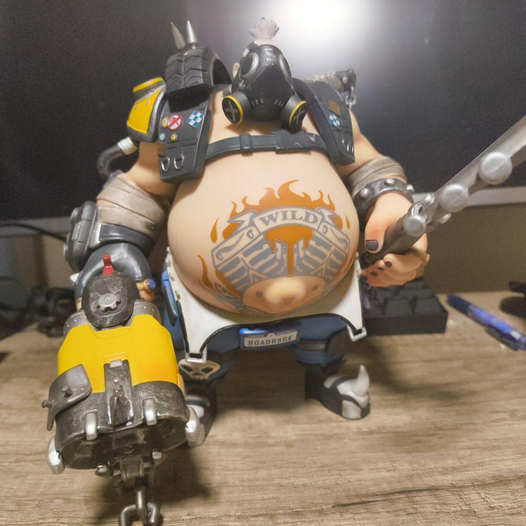 オーバーウォッチ　ロードホッグ　フィギュア Amazon.co.jp: プレミアム彫像 - ロードホッグ アニメ フィギュア