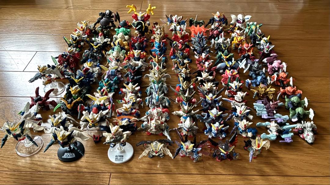 SDガンダムフルカラー まとめ売り 120体以上 - メルカリ