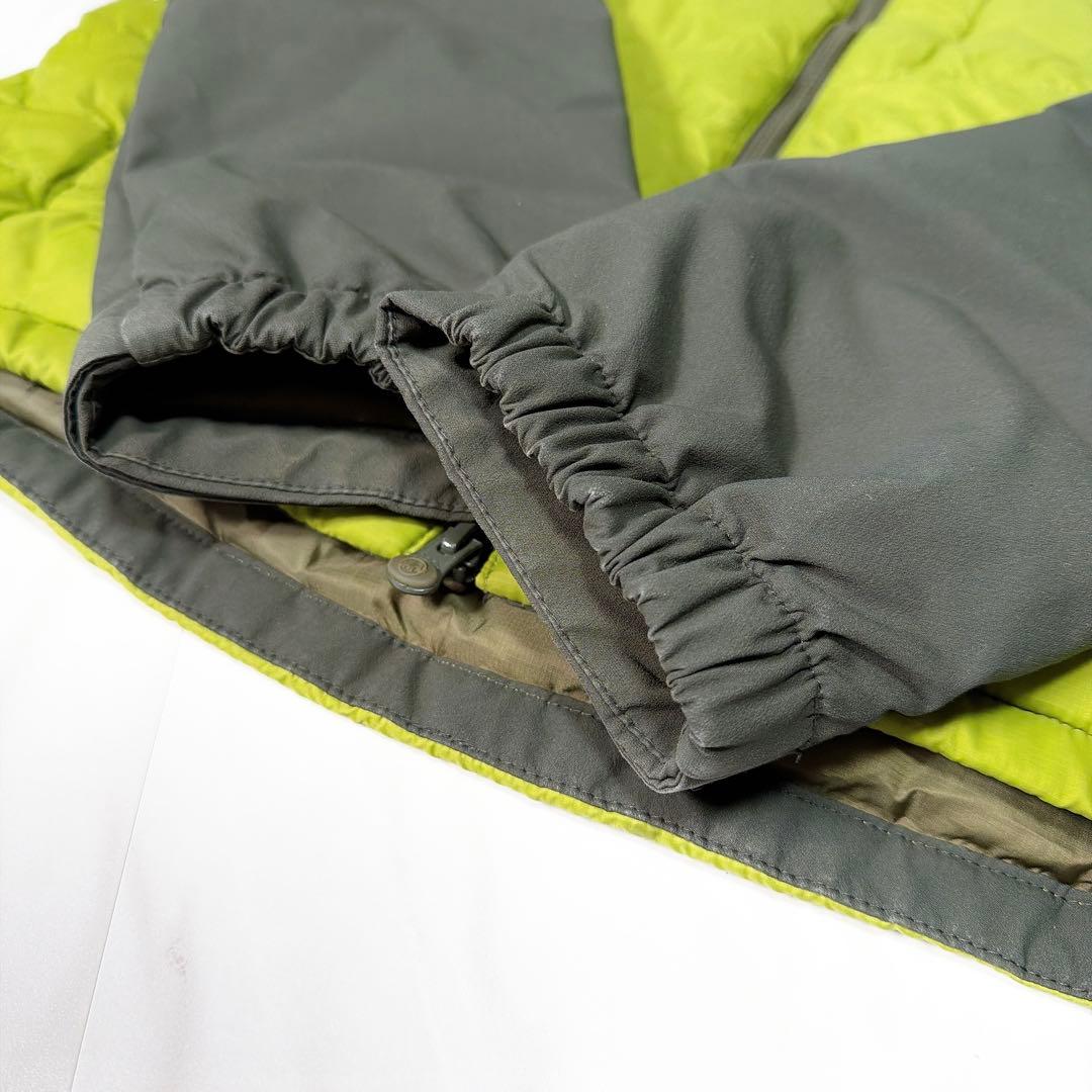 マムート ビレイハイブリッド インシュレーションジャケット グリーン