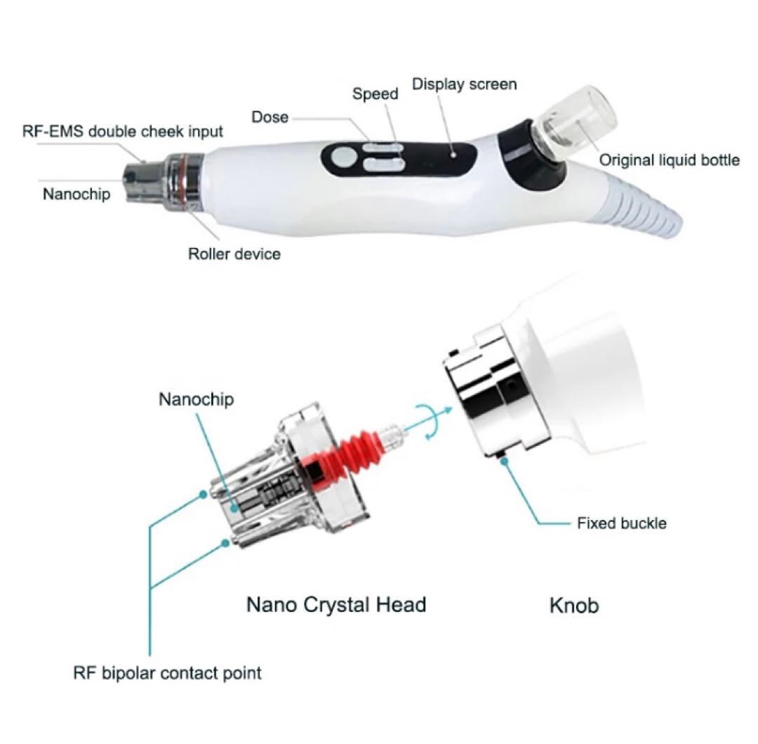 エステ版 ポテンツァ 水光 ニードルレス ナノニードル - メルカリ