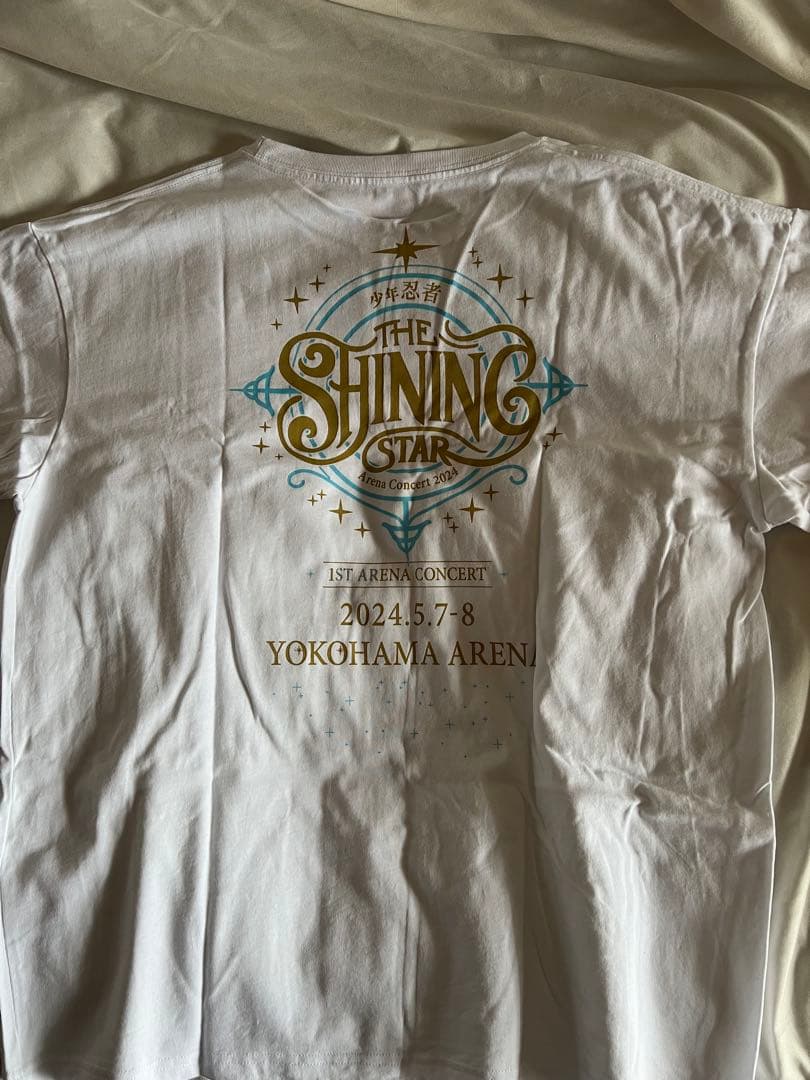 少年忍者 THE SHINING STAR 1stアリーナコンサートTシャツ - メルカリ