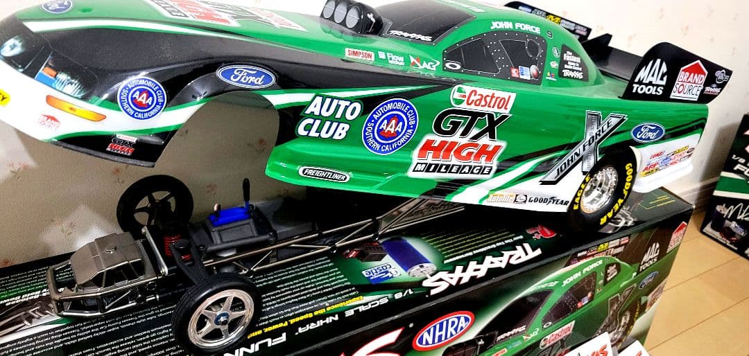 トラクサス ファニーカーラジコン ドラッグレース 新品未使用 絶版希少