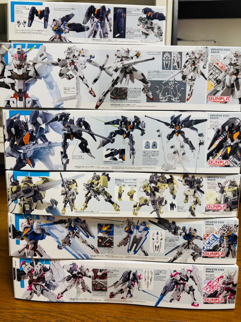 水星の魔女 ガンプラ HG 6体セット まとめ売り BANDAI - メルカリ