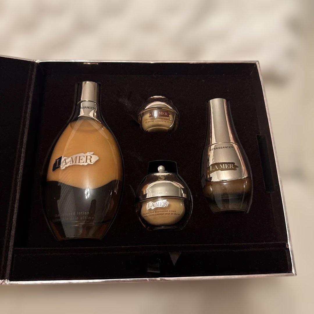 LA MER スキンケア4点セット トレー付 楽天市場】【次回ご購入時に使える4,200円OFFクーポンプレゼント】ラ