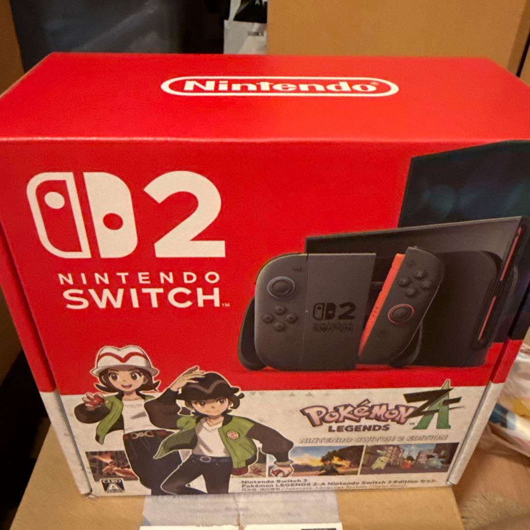 Nintendo Switch 2 本体　ポケモン同梱版 スイッチ2『ポケモンレジェンズZ-A』同梱版がポケセンオンラインで抽選