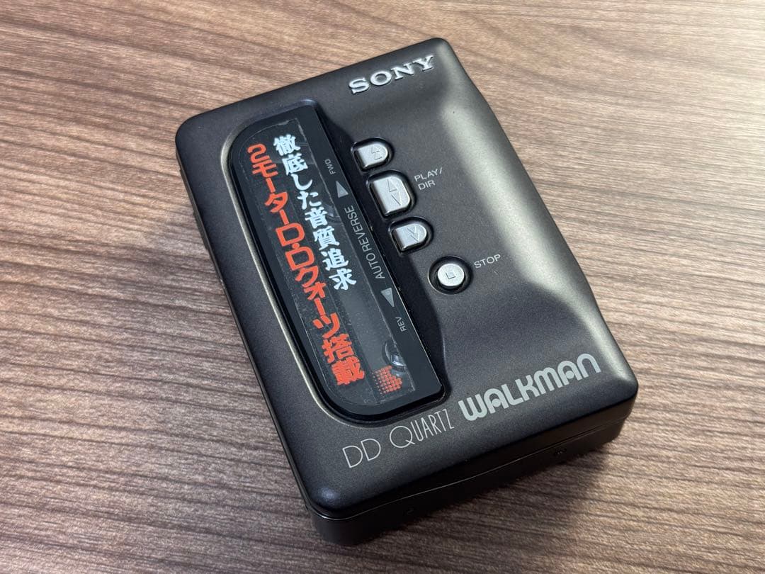 整備済 SONY WALKMAN 最高級モデル カセットプレーヤー WM-DD9 - メルカリ