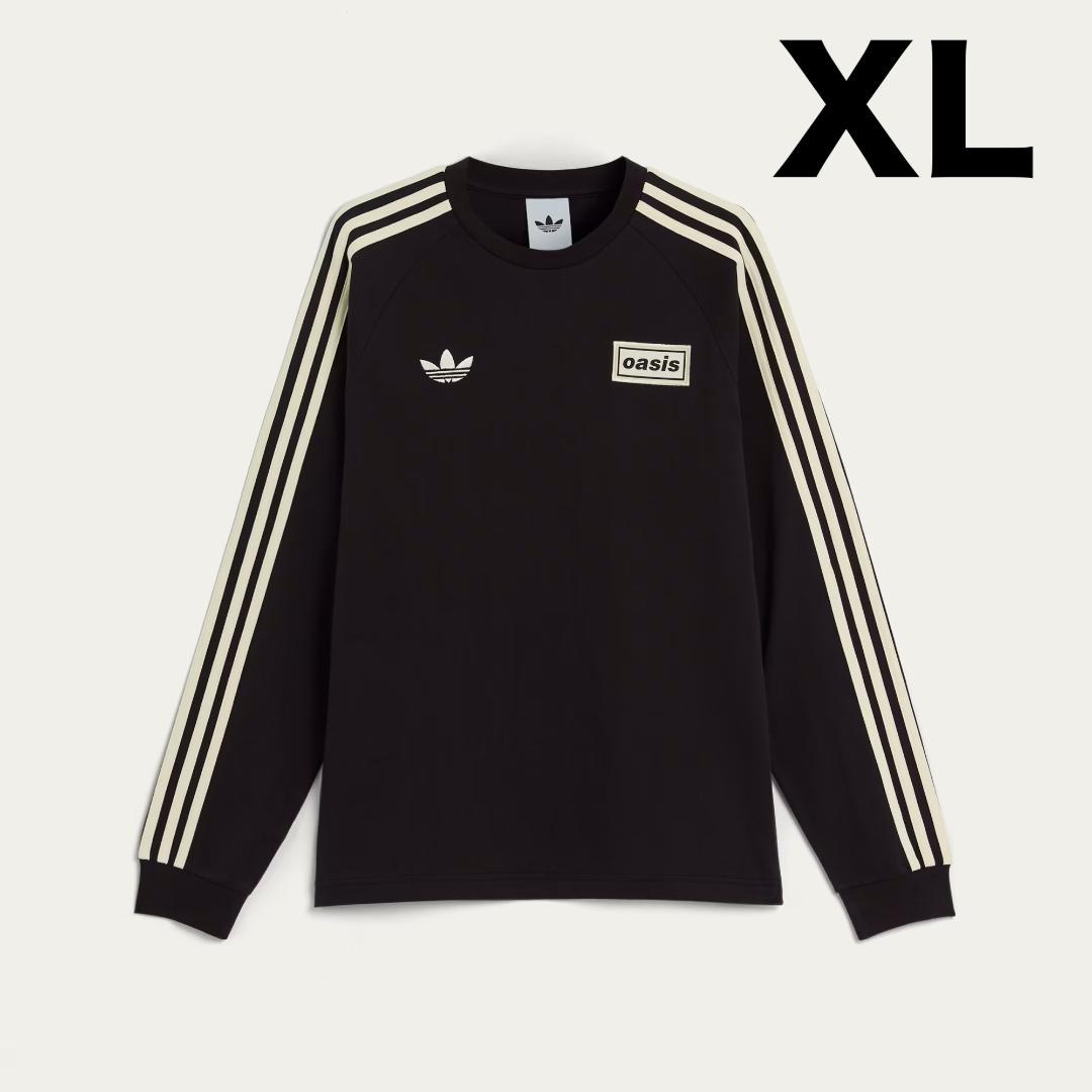 adidas × Oasis ツアー スリーストライプス 長袖Tシャツ 【XL】 - メルカリ