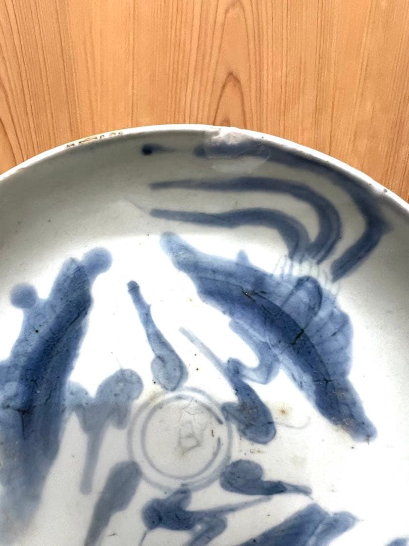 呉須 染め付け鳳凰紋 初期伊万里 値下げ！ - メルカリ