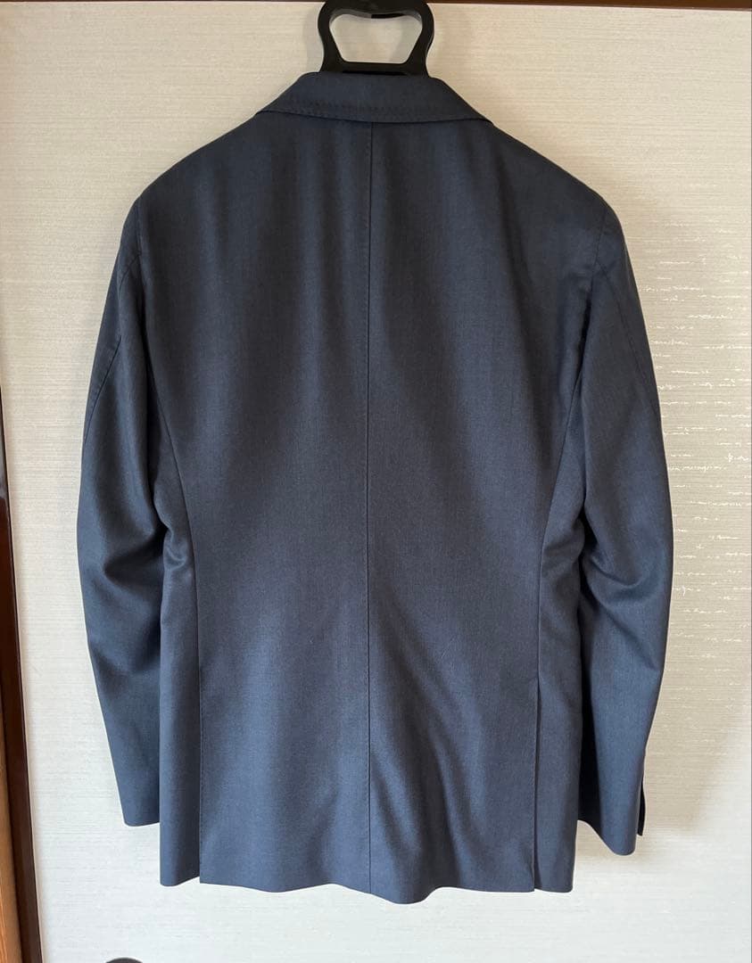 イタリア製エルメネジルドゼニアトラベラー英国製ドーメル 三揃スーツ