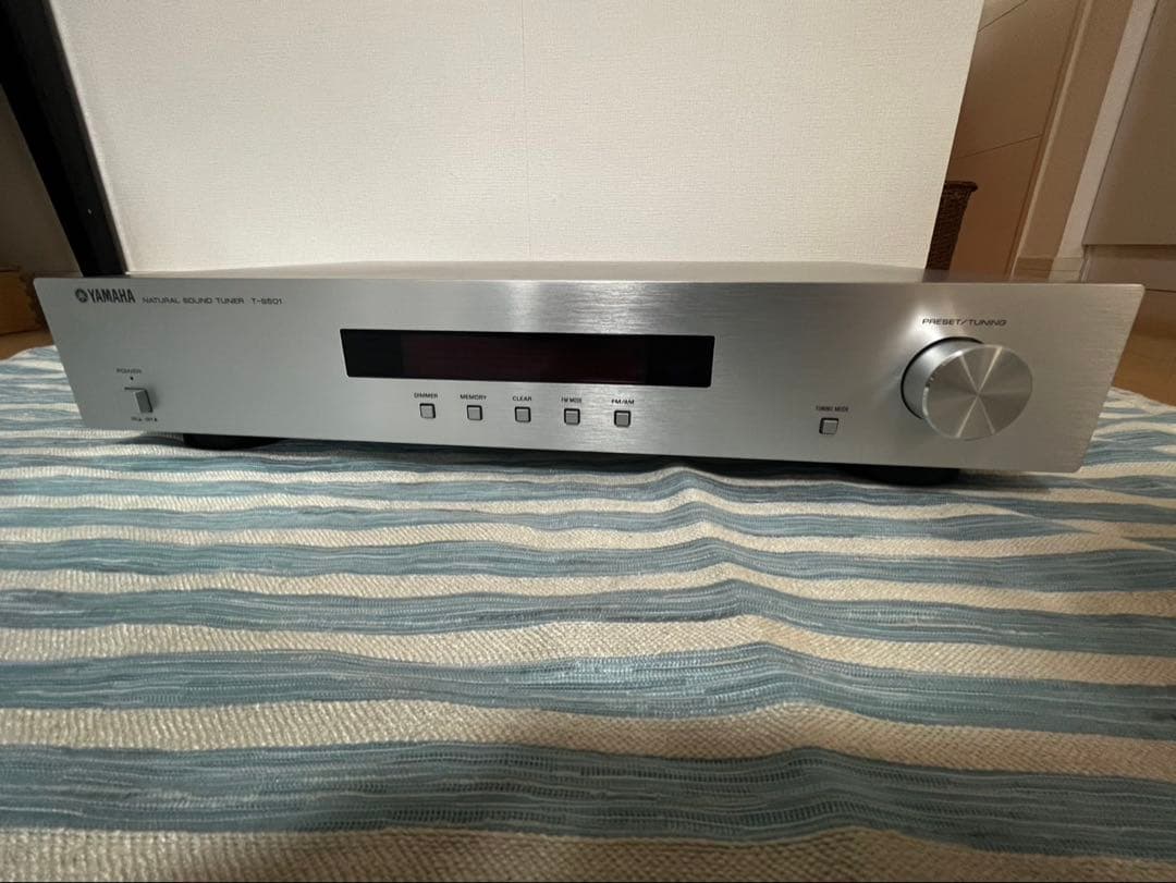 現品限り‼️ YAMAHA T-S501 FM AMチューナー 取説、アンテナ付