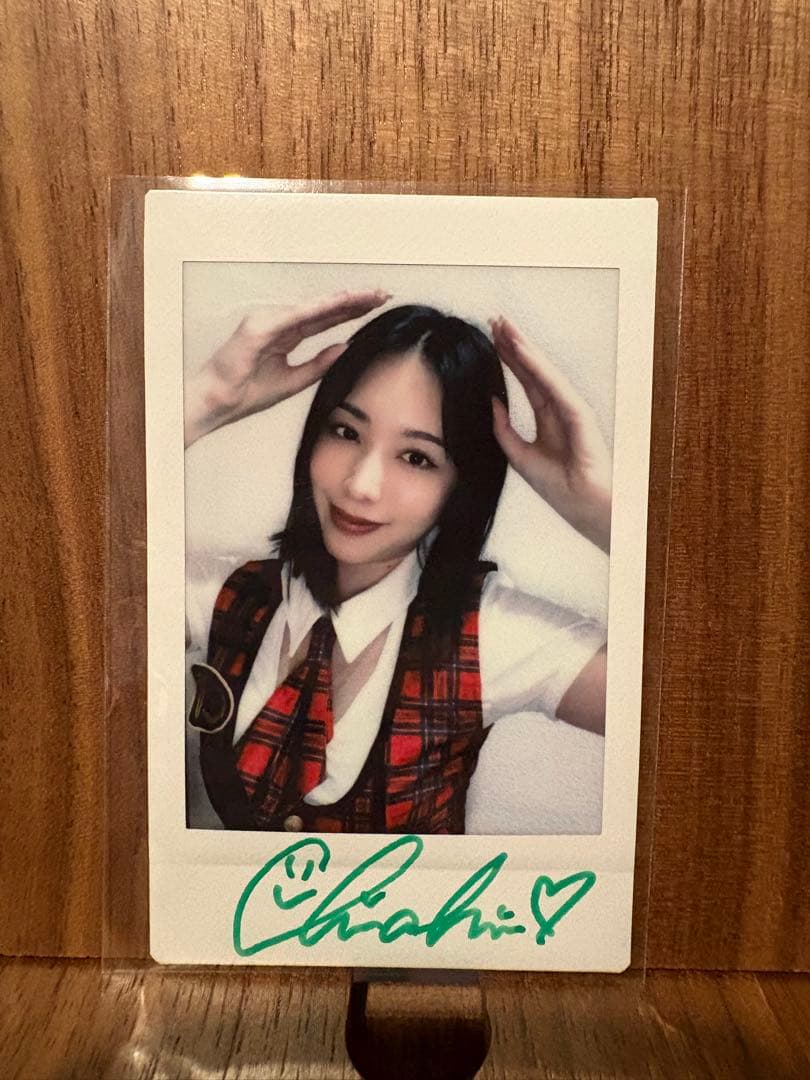 chiaki サイバージャパンダンサーズ　サイン入りチェキ5枚組