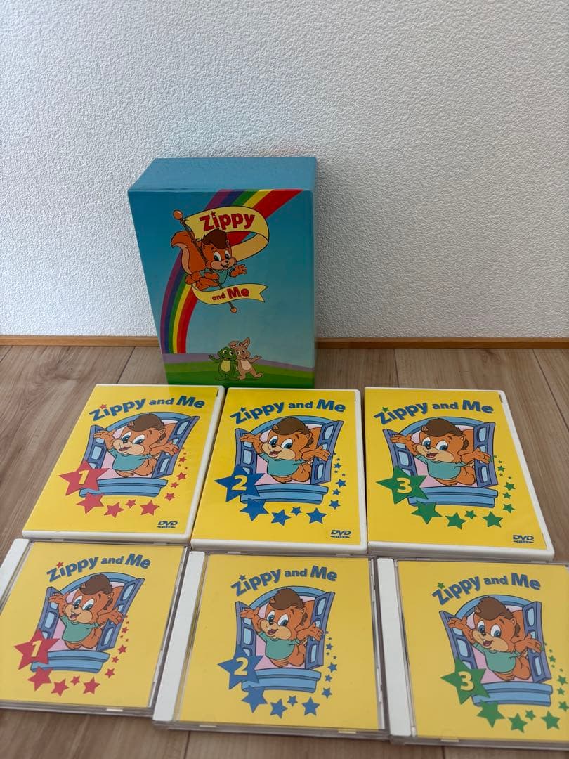 Zippy and Me DvD &CD ディズニー英語　子供　聞き流し DWE Zippy And Me DVD CD （各3枚）ディズニー 子供用英語システム
